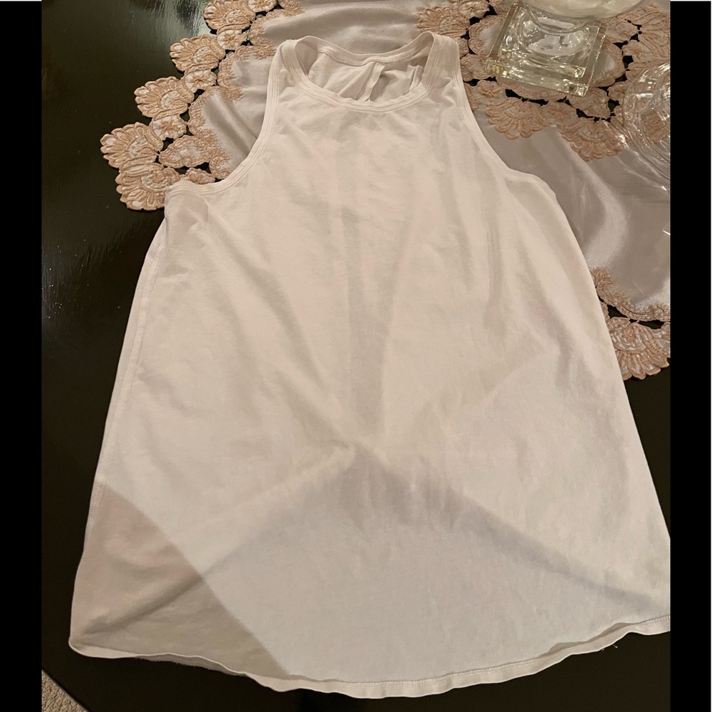 White Lulu Tank